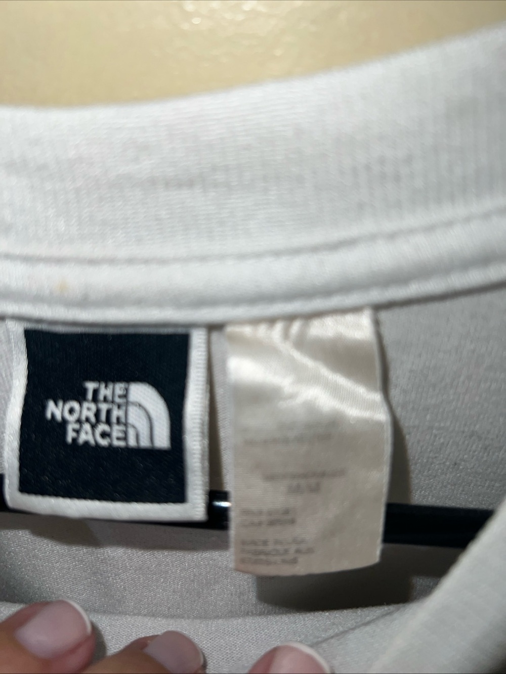 Vintage The North Face White Tee Men’s Medium - Picture 2 of 3